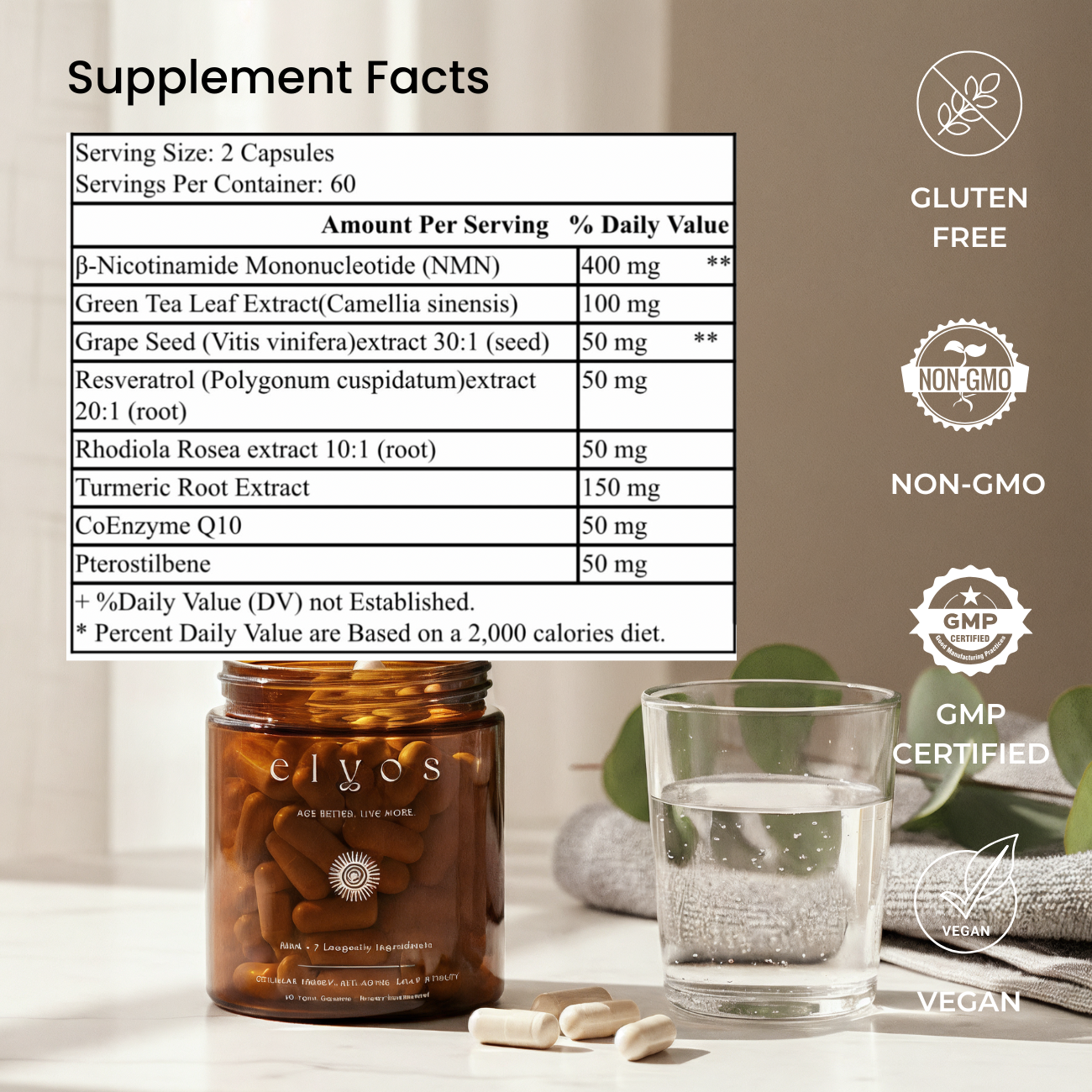 Elyos - Ultimate Longevity Formula